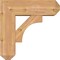 Ekena Millwork Westlake Craftsman Smooth Bracket w/ Offset Brace, Western Red Cedar, 7 1/2"W x 22"D x 22"H BKT0806X22X22WTL04SWR - alternate 4